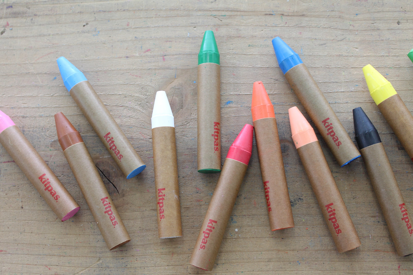 Kitpas Cires Artistiques à la Cire de Son de Riz – 16 Couleurs