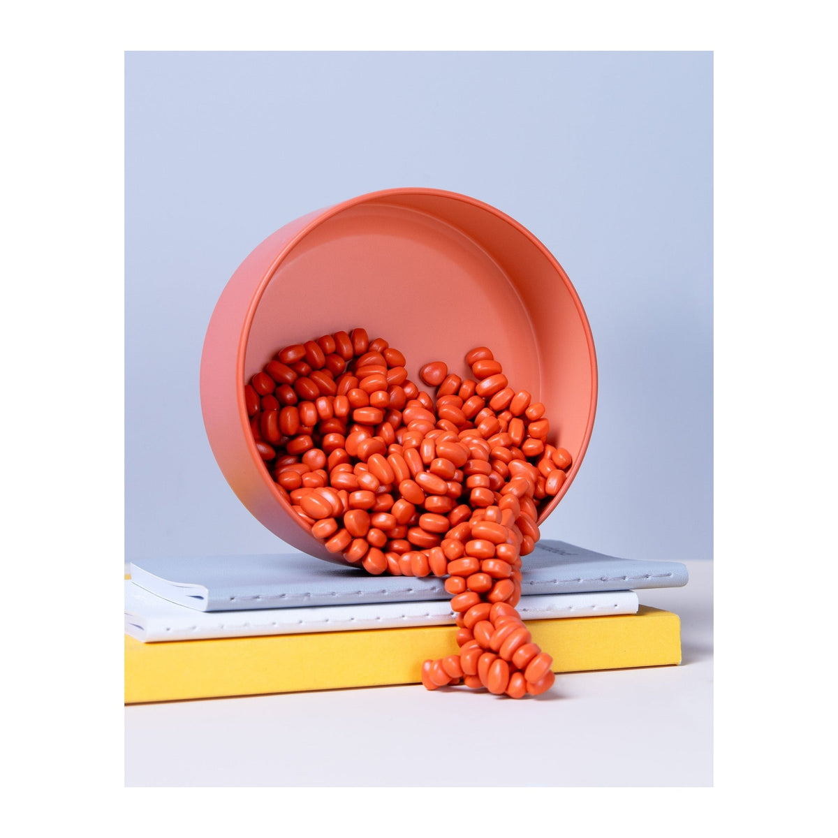 Crags - Magnetic Fidget Putty - Matte Coral (Orange) — detail