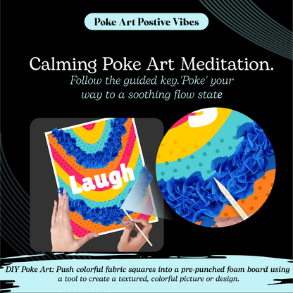 Unwynd – Kit Créatif Poke Art Positive Vibes