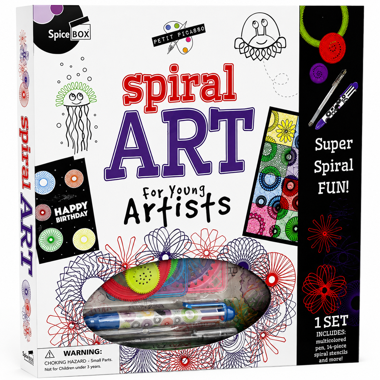 Spice Box - Spiral Art