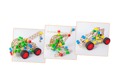 Constructor Junior 3 en 1 – Pull Truck
