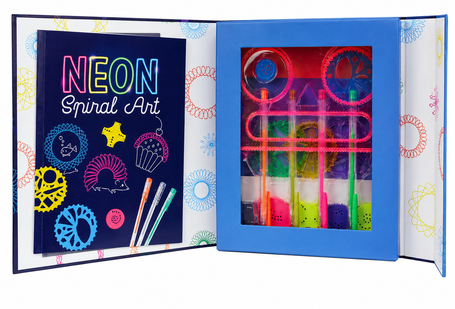 Spice Box - Neon Spiral Art