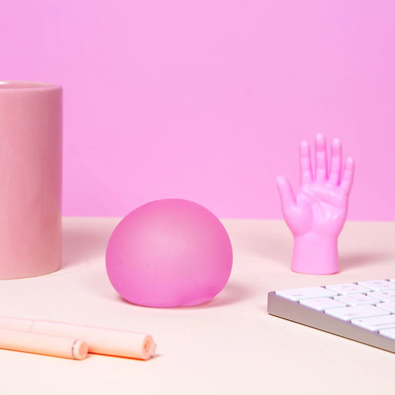 Gump - The Memory Gel Stress Ball - Moon Jelly (Pink)