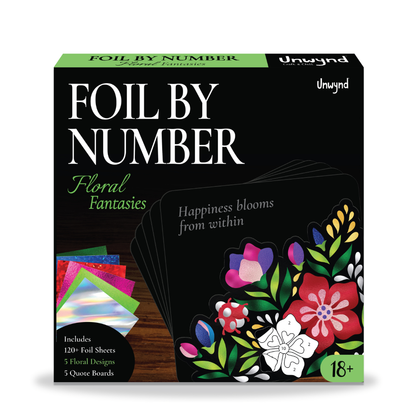 UW - Foil By Number - Floral Art