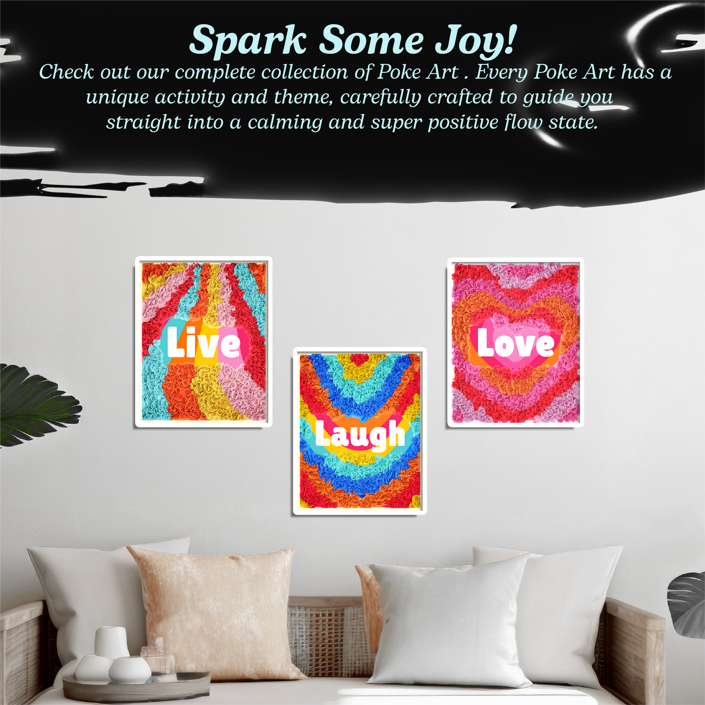 Unwynd – Kit Créatif Poke Art Positive Vibes