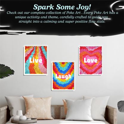 Unwynd – Kit Créatif Poke Art Positive Vibes