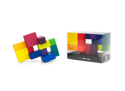 Playable ART Cube multicolor con embalaje