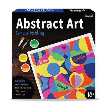 Unwynd – Abstract Art Canvas Paint Kit