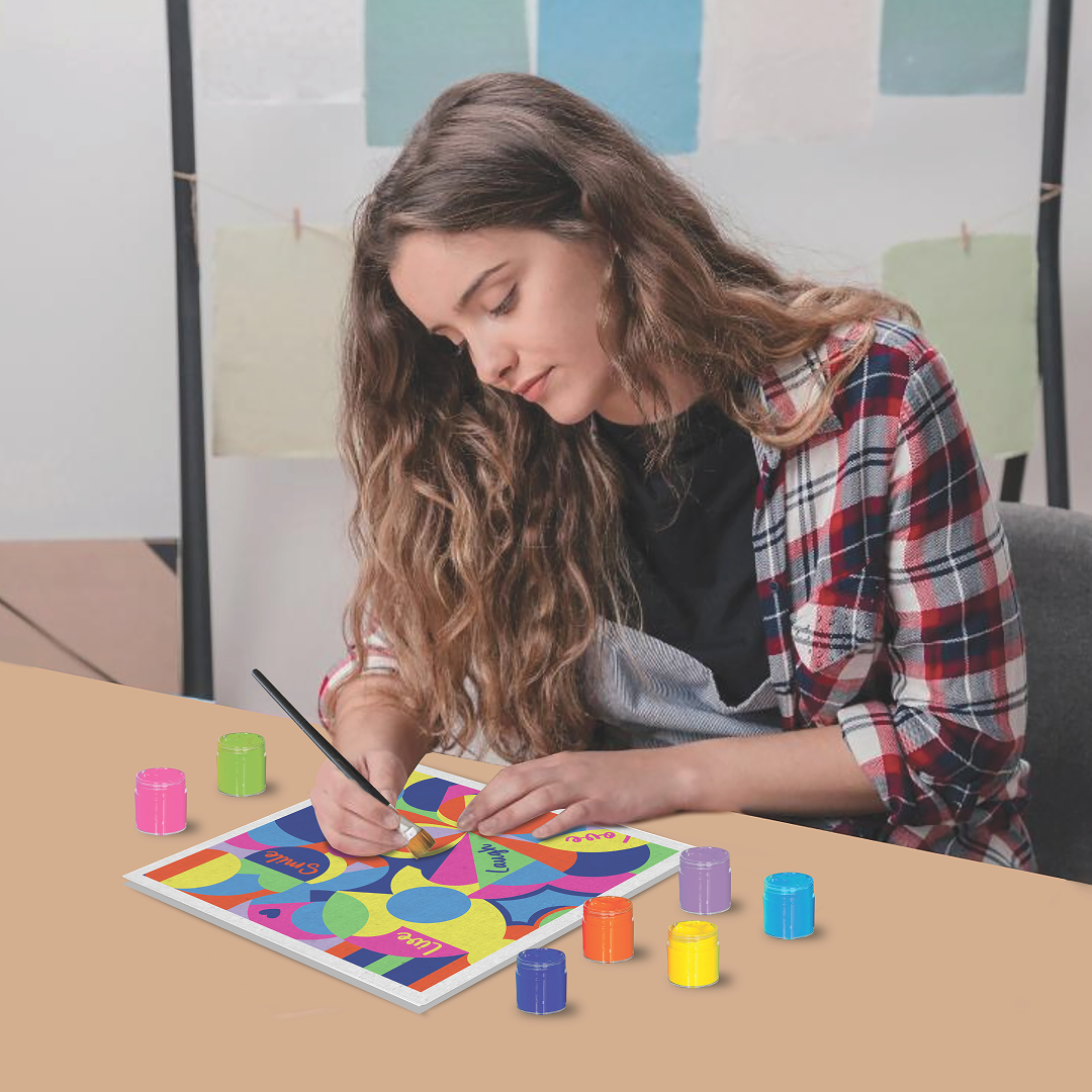 Unwynd – Abstract Art Canvas Paint Kit