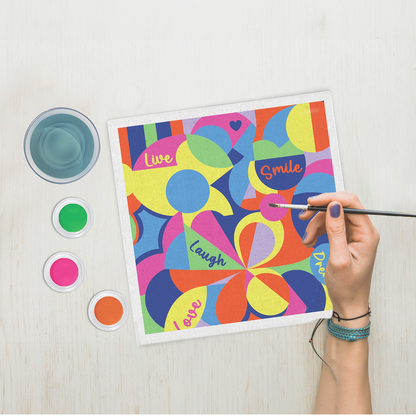 Unwynd – Abstract Art Canvas Paint Kit