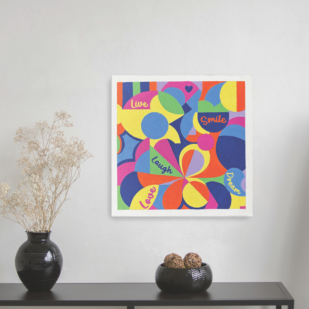 Unwynd – Abstract Art Canvas Paint Kit