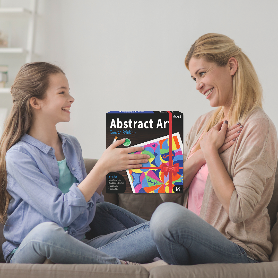 Unwynd – Abstract Art Canvas Paint Kit