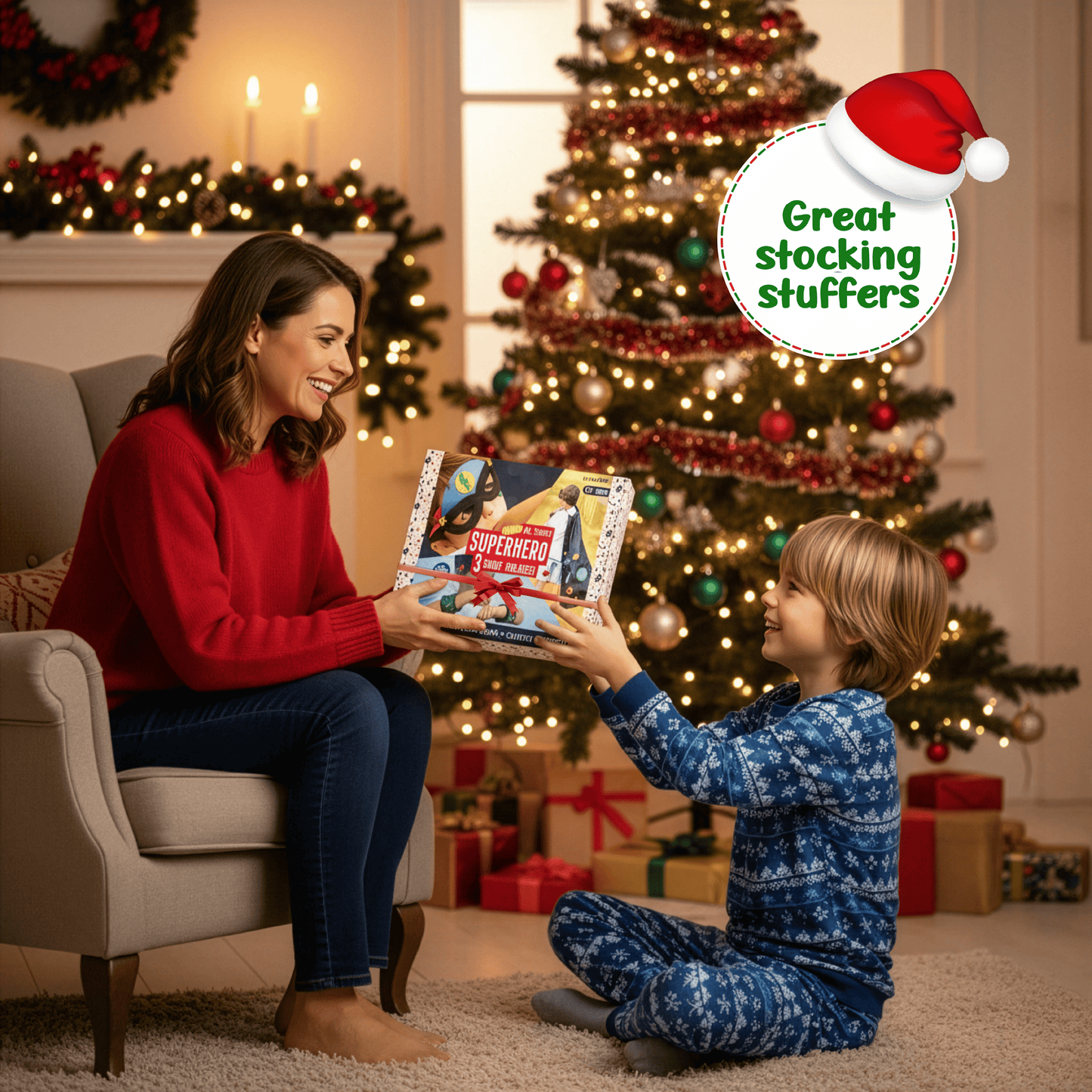Junior All Things Superhero – Kit Creativo de Disfraz 3 en 1 para Niños