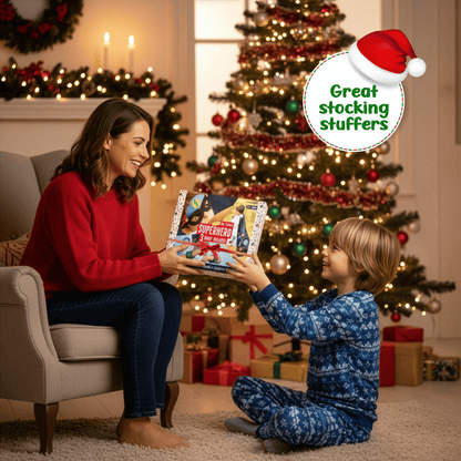 Junior All Things Superhero – Kit Creativo de Disfraz 3 en 1 para Niños