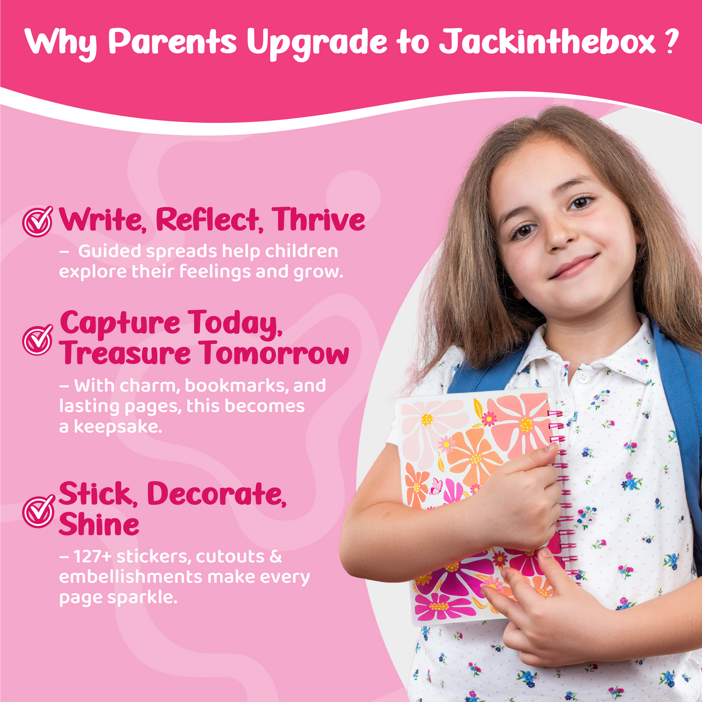 DIY Journal – Scrapbook & Journaling Craft Kit for Kids