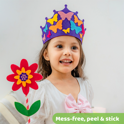 Junior All Things Butterfly – 3-in-1 Costume Craft Kit for Kids