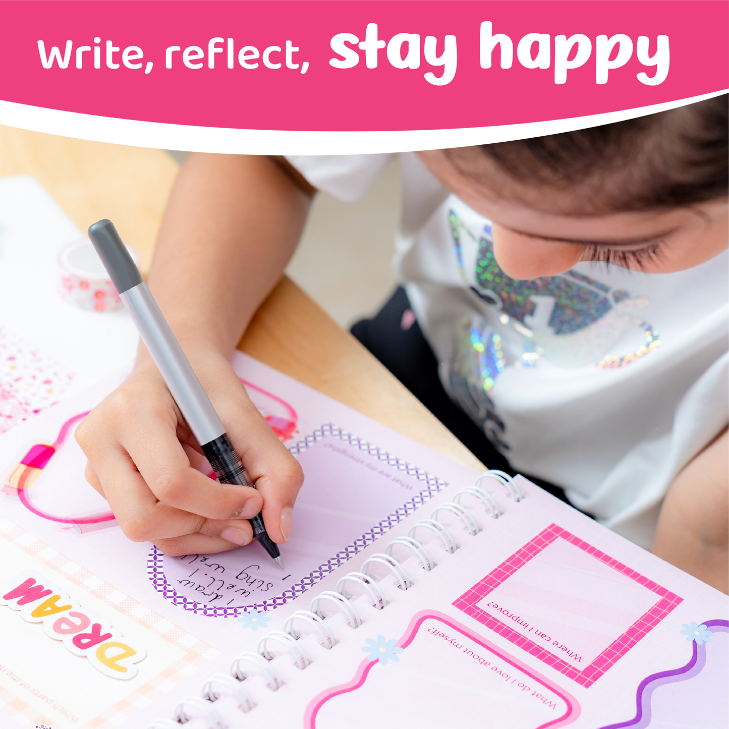 DIY Journal – Scrapbook & Journaling Craft Kit for Kids