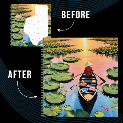 Unwynd – Libro Sticker by Number Wanderlust
