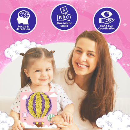 Poke Art Magical – Mess-Free Fabric Craft Kit for Kids