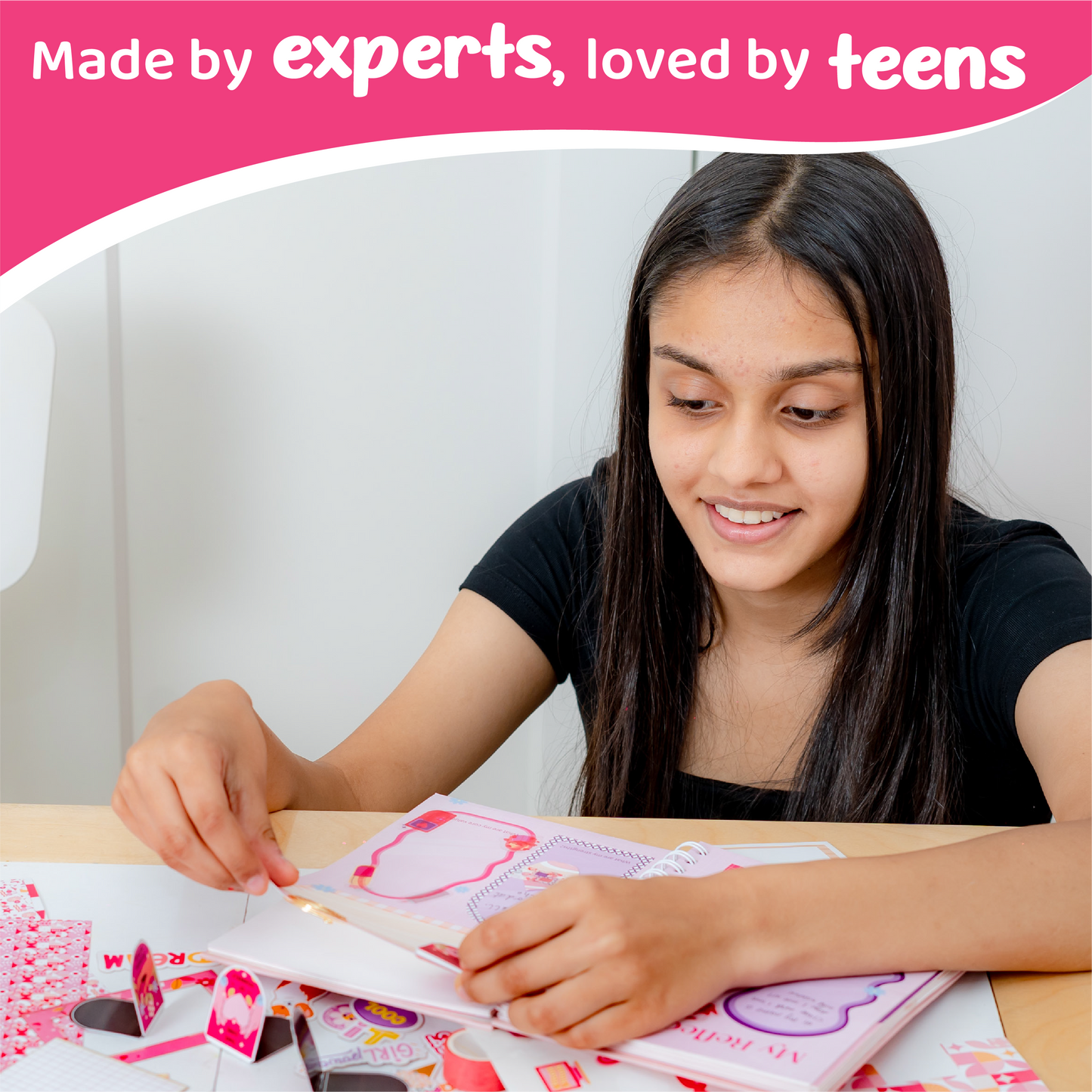 DIY Journal – Scrapbook & Journaling Craft Kit for Kids