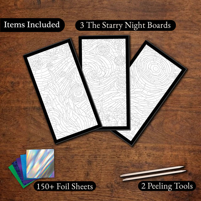 UW - Foil By Number Starry Night