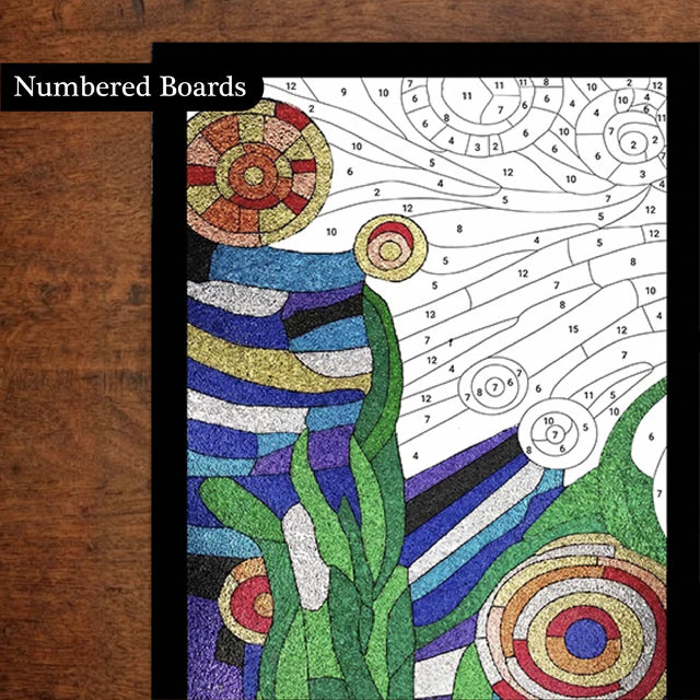 UW - Foil By Number Starry Night