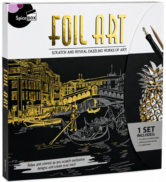 Spice Box - Foil Art