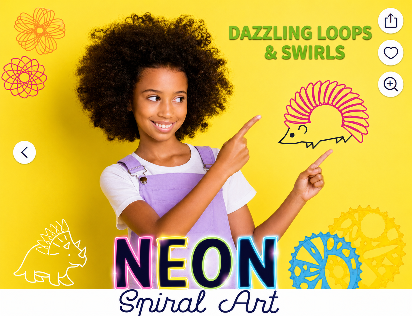 Spice Box - Neon Spiral Art