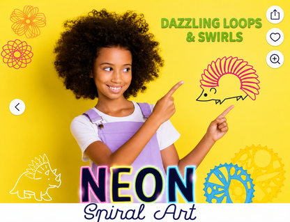Spice Box - Neon Spiral Art