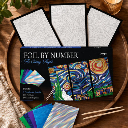 UW - Foil By Number Starry Night