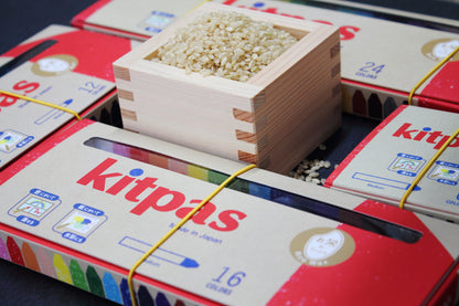 Kitpas Cires Artistiques à la Cire de Son de Riz – 16 Couleurs