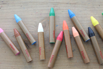 Kitpas Cires Artistiques à la Cire de Son de Riz – 16 Couleurs
