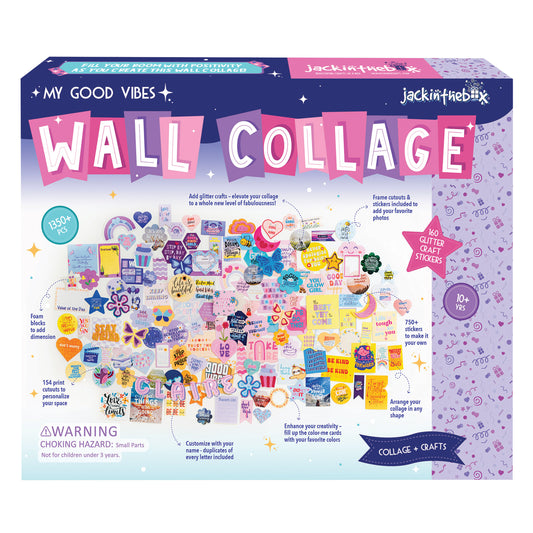 My Good Vibes – Kit Creativo de Collage para Pared