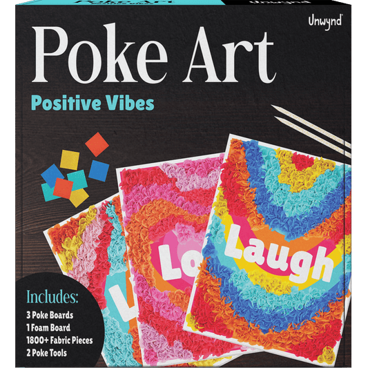 Unwynd – Poke Art Positive Vibes Craft Kit