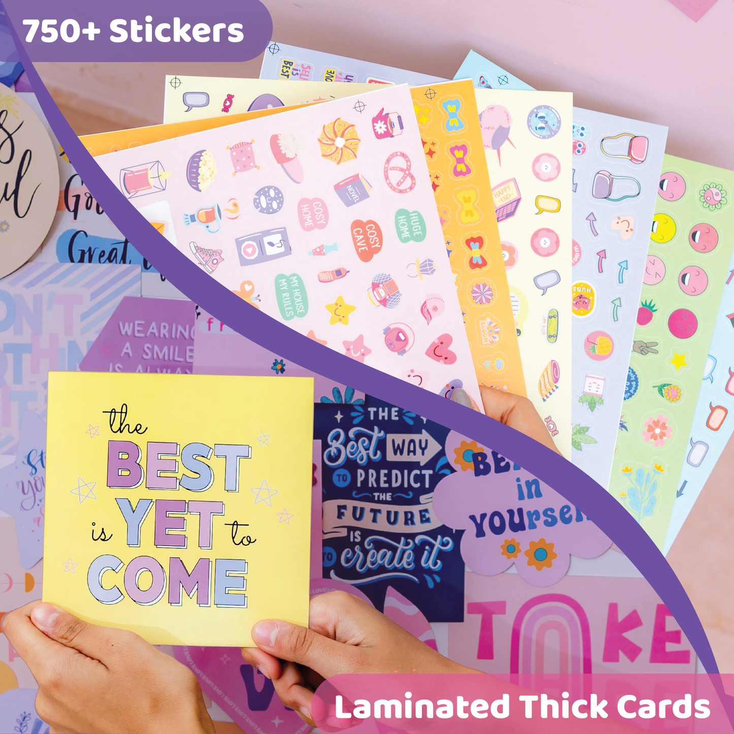 My Good Vibes – Wall Collage Craft Kit for Teens