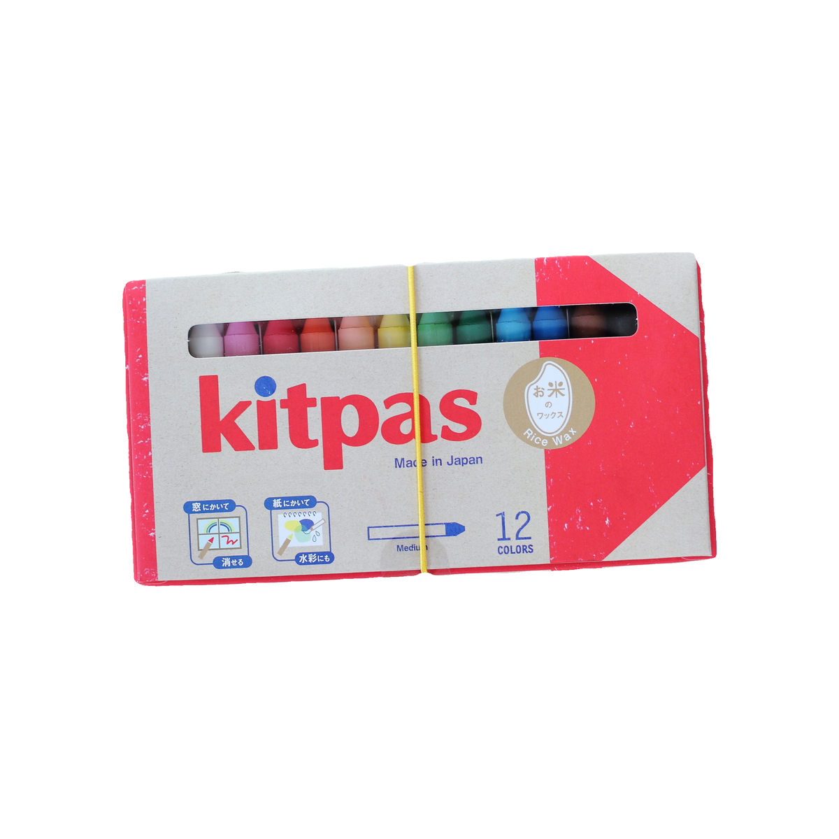 Kitpas 12 sobre fondo blanco