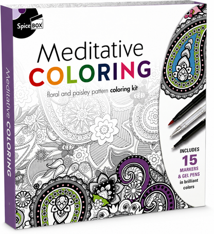 Spice Box - Meditative Coloring