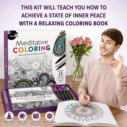 Spice Box - Meditative Coloring