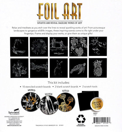 Spice Box - Foil Art