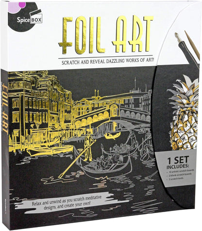 Spice Box - Foil Art