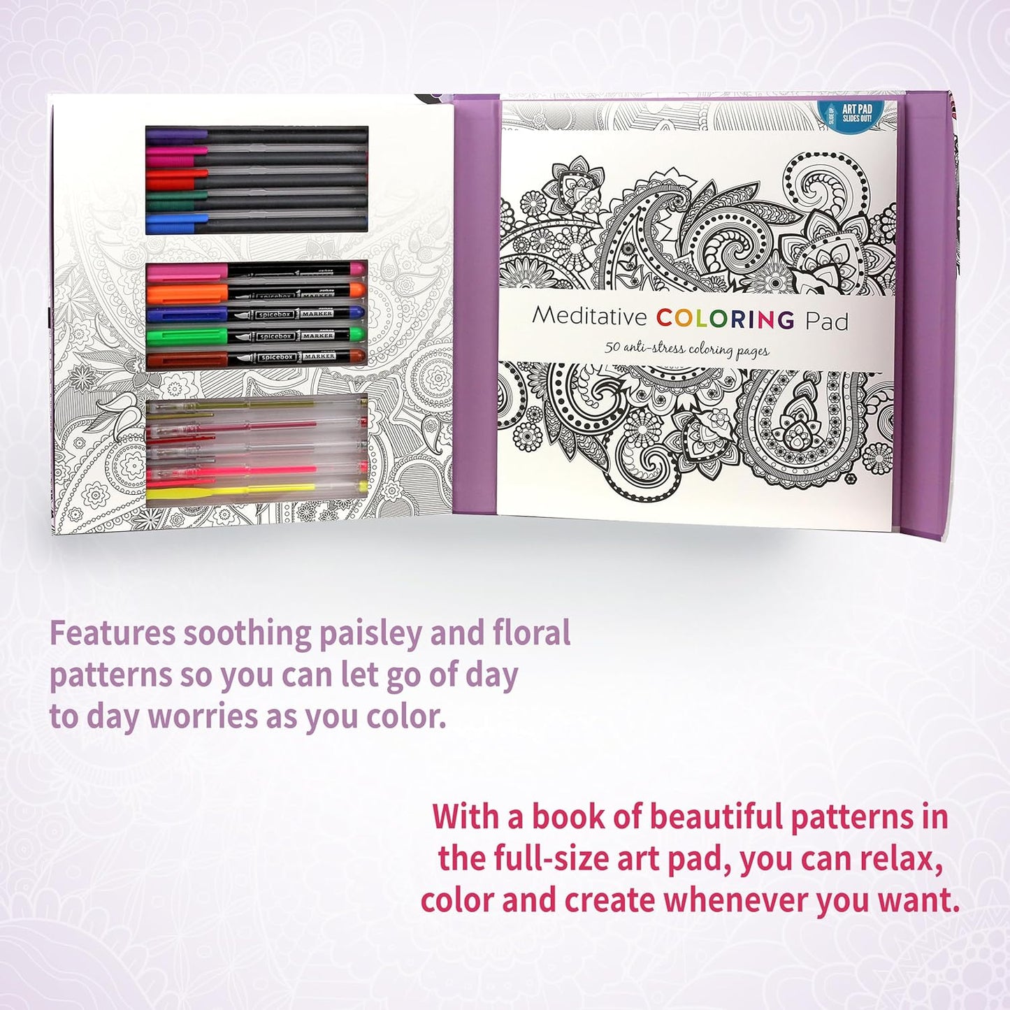 Spice Box - Meditative Coloring