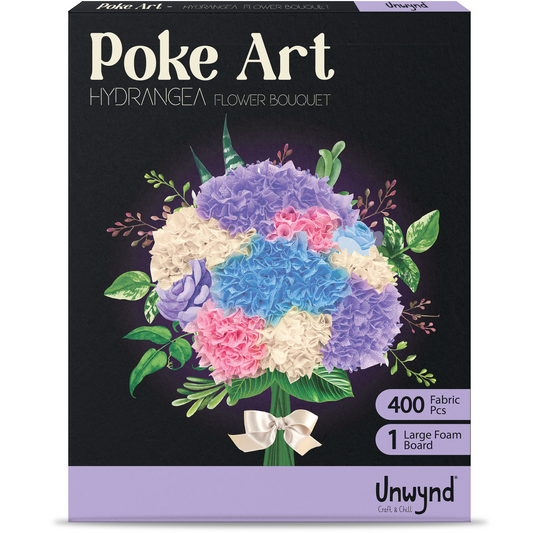 Unwynd – Kit Creativo Poke Art Ramo de Hortensias