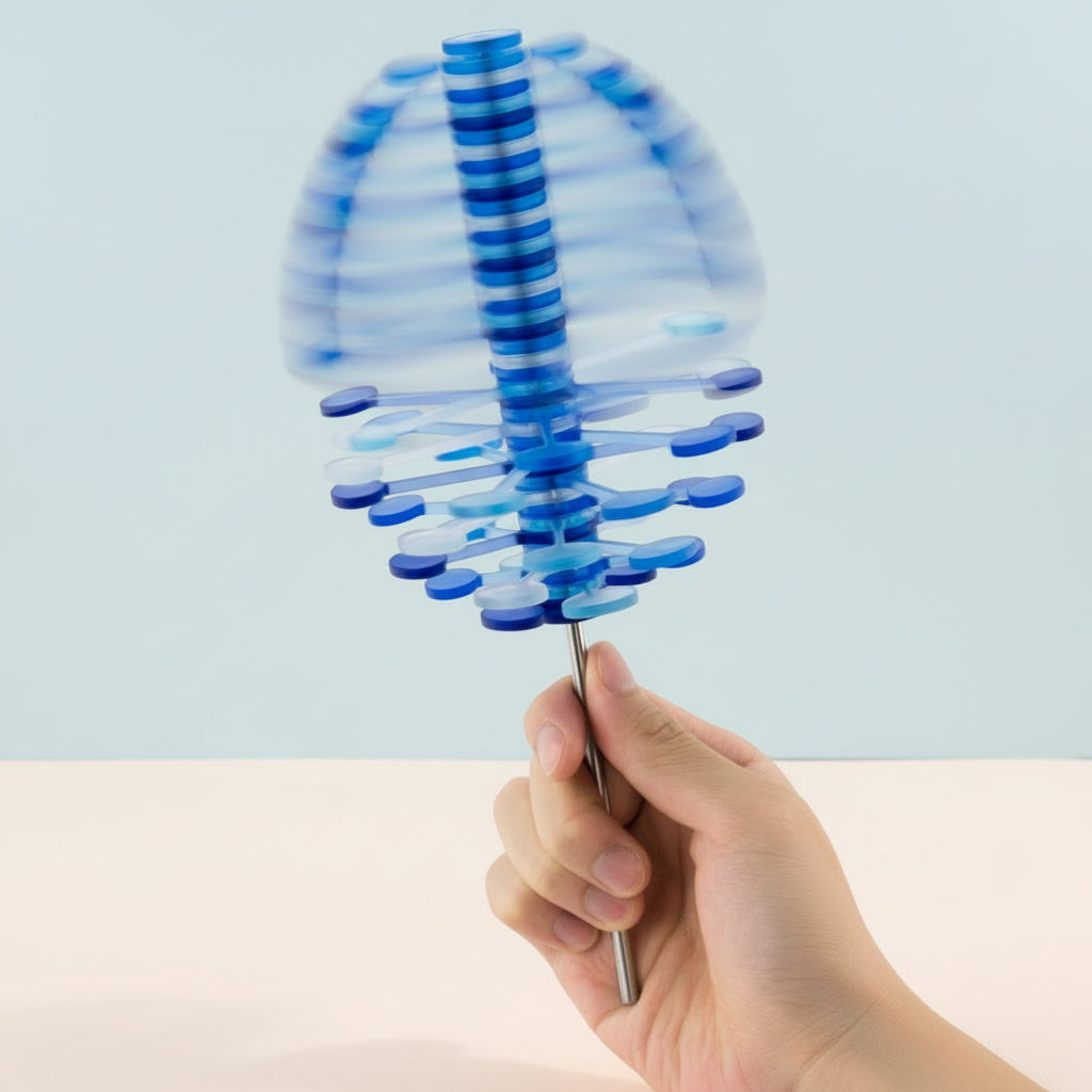 Juguete Kinético Lollipopter Huckleberry Spin