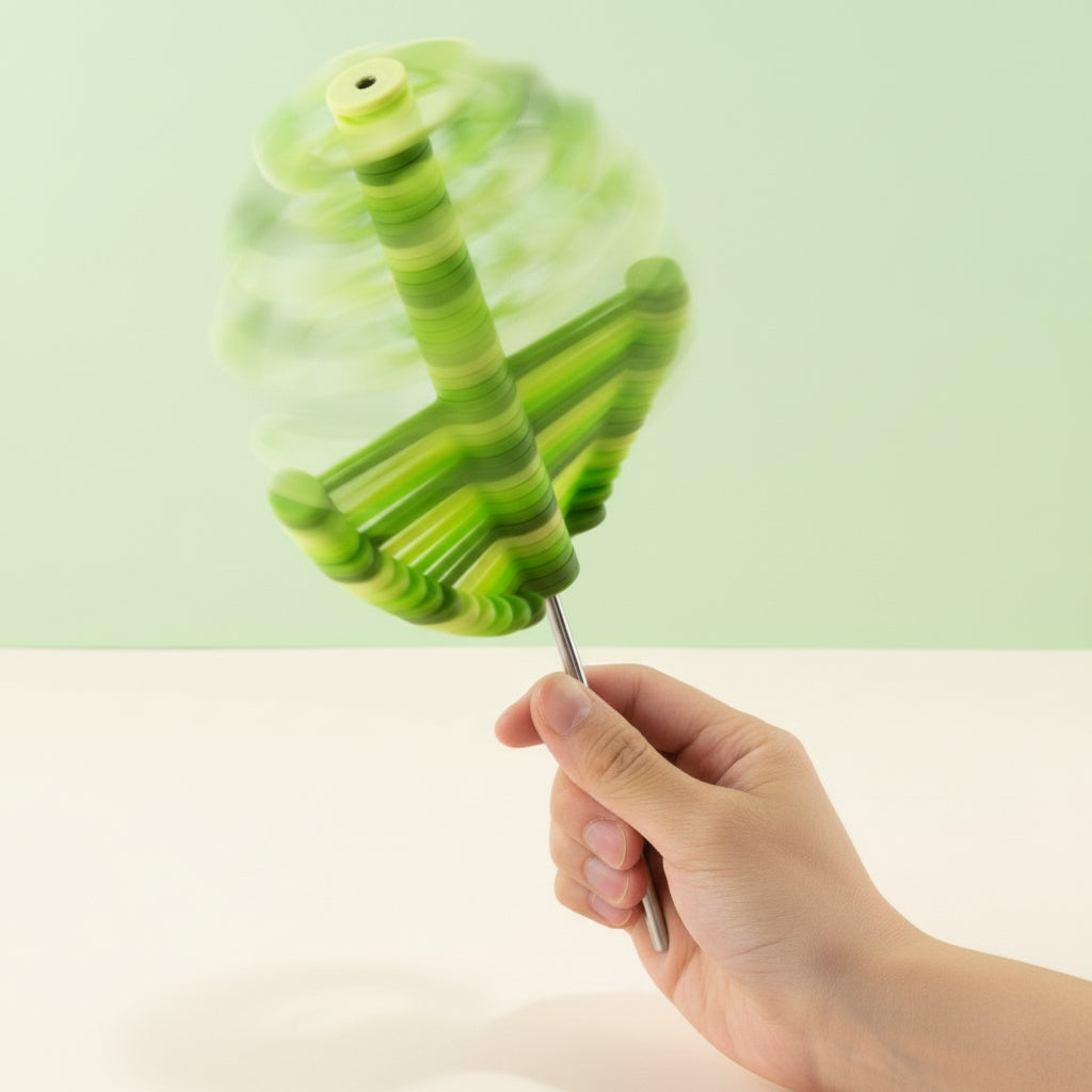 Juguete Kinético Lollipopter Green Apple