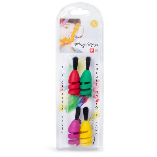 FingerMax Blister 4 pinceles de Dedo M